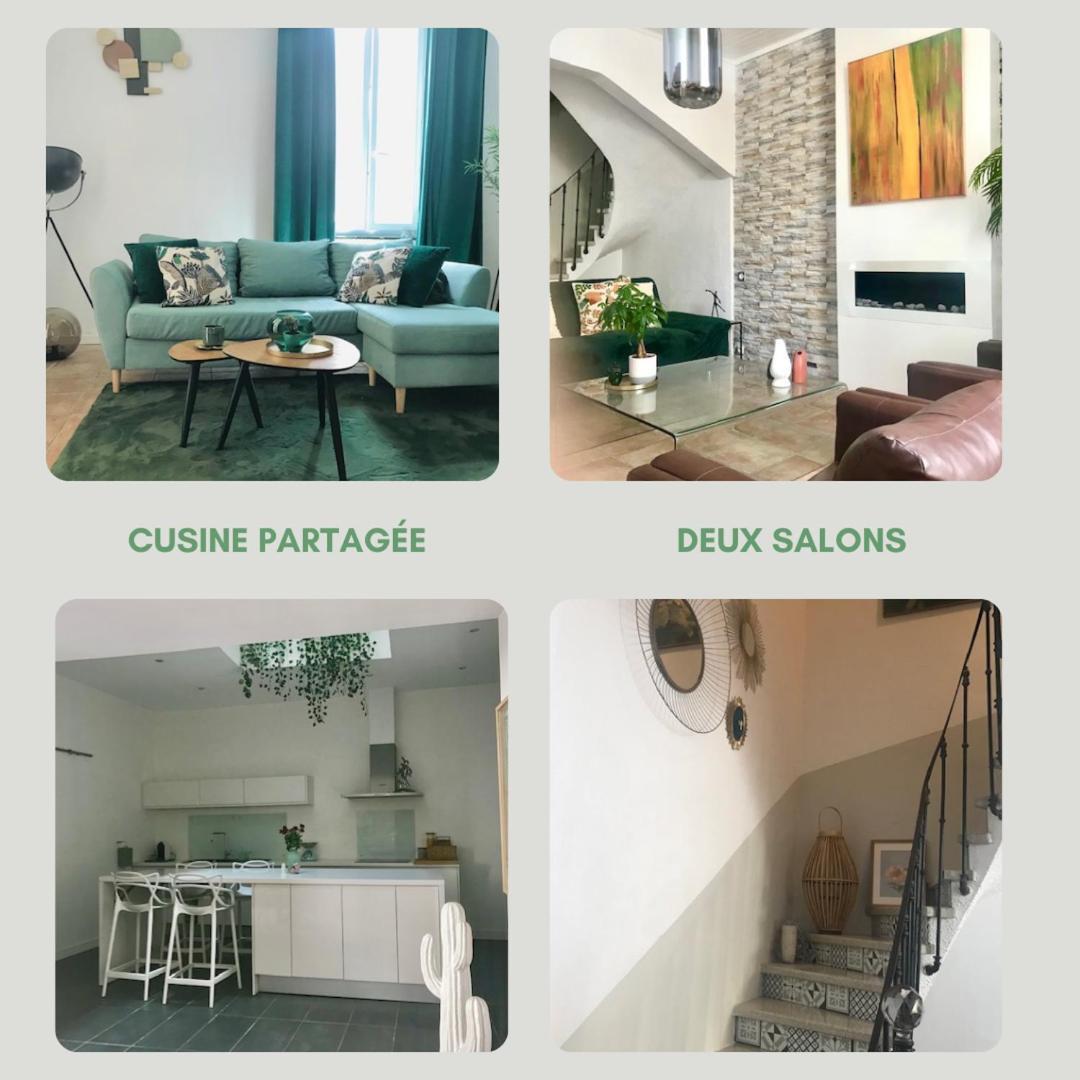 Notre Maison Aux Volets Bleus Ouveillan Ngoại thất bức ảnh